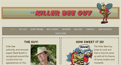 Desktop Screenshot of killerbeeguy.com